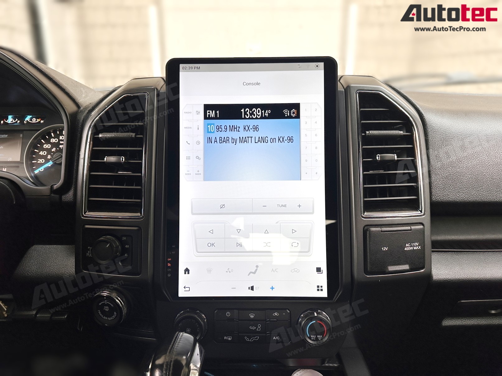 Ford F150 (2015 – 2021) 14.4″ IPS QHD 2K Touch-Screen Navigation & Infotainment System | Android 13 | GPS | BT | Wifi | CarPlay | SYNC | 4G LTE