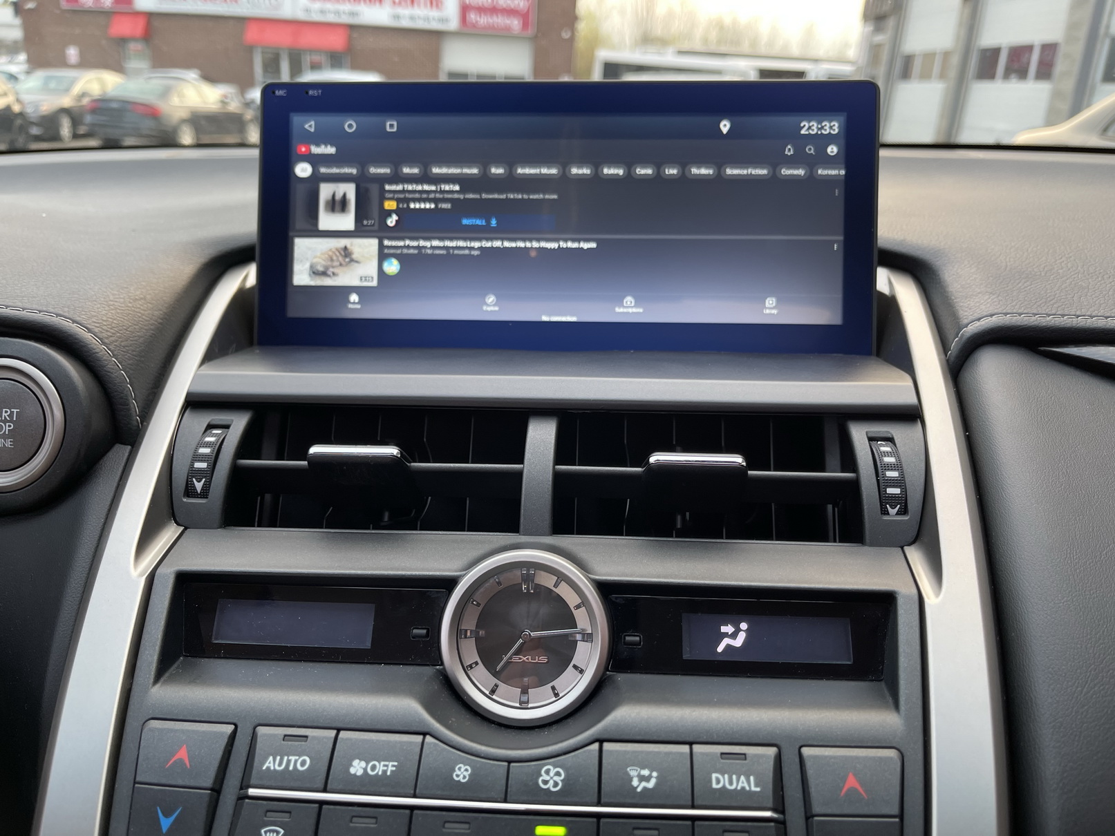 Lexus NX ( 2017- 2021 ) 10.25″ HD Touch-Screen Navigation & Infotainment System | Android 13 | GPS | BT | Wifi | A2DP | CarPlay