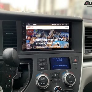 Toyota Sienna (2015 – 2020) 9″ HD Touch-Screen Android Navigation System | Android 13 | GPS | BT | WiFi | CarPlay