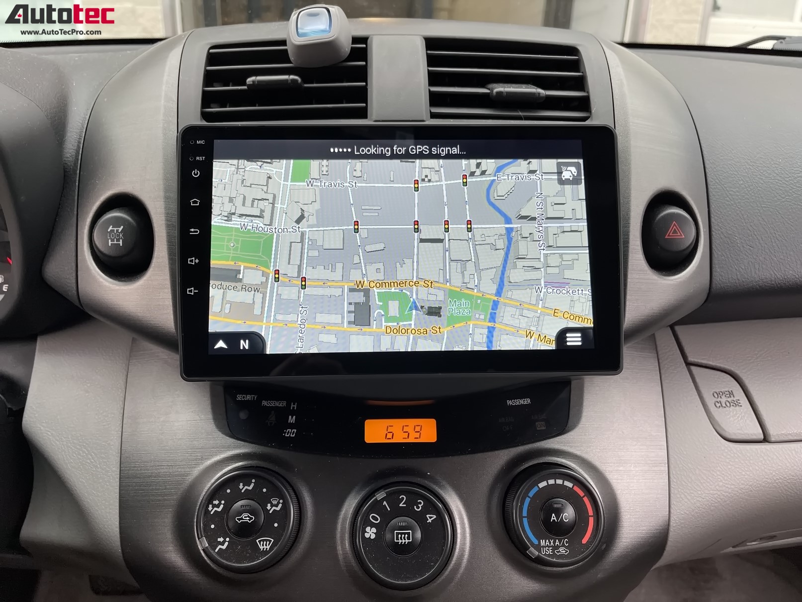 Android 10.0 testa dell'Unità DAB BT CarPlay Radio GPS Sat Navi Stereo Per TOYOTA RAV4 