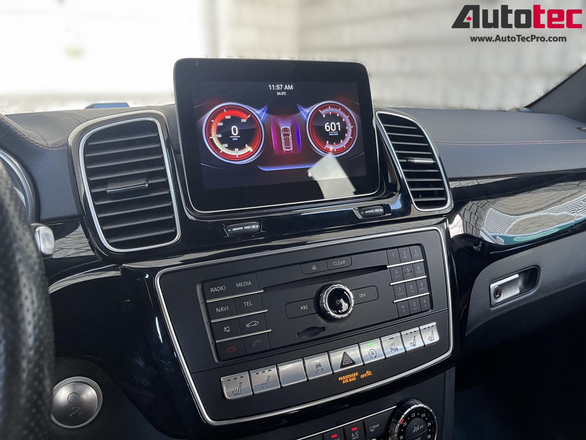 Mercedes GLE Class W166 16-19 Wireless CarPlay & Android Auto