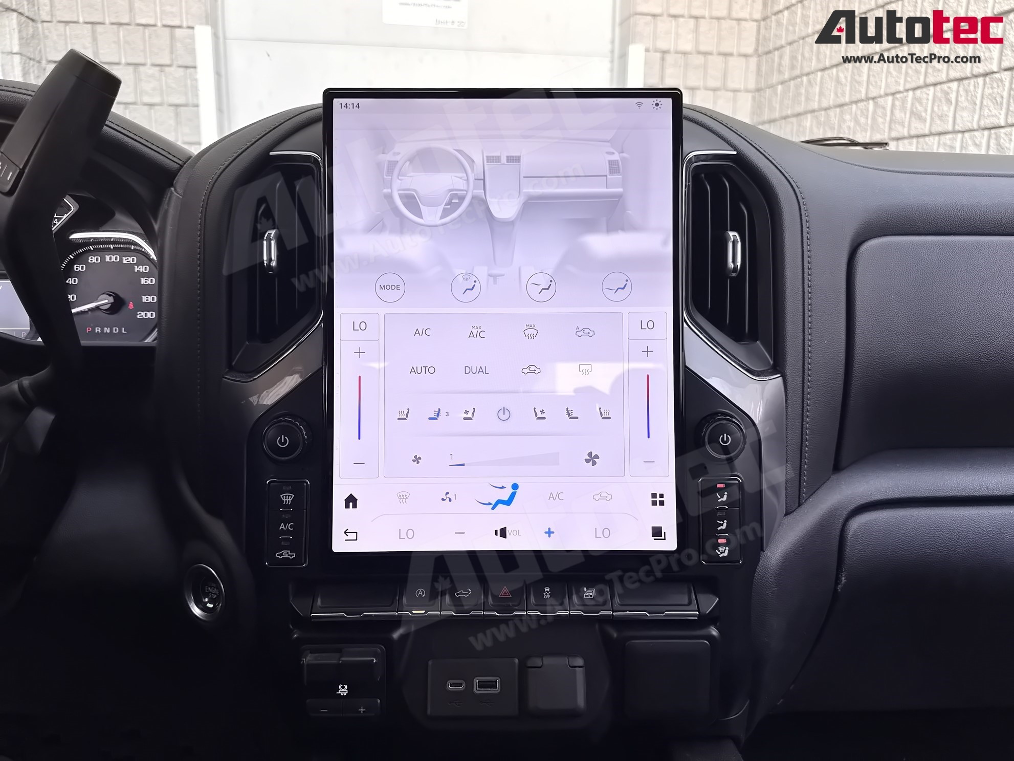 Chevrolet Silverado / GMC Sierra (2019 – 2026) 15.6″ IPS QHD 2K Touch-Screen Navigation & Infotainment System | Android 13 | GPS | BT | Wifi | CarPlay | Onstar | 4G LTE