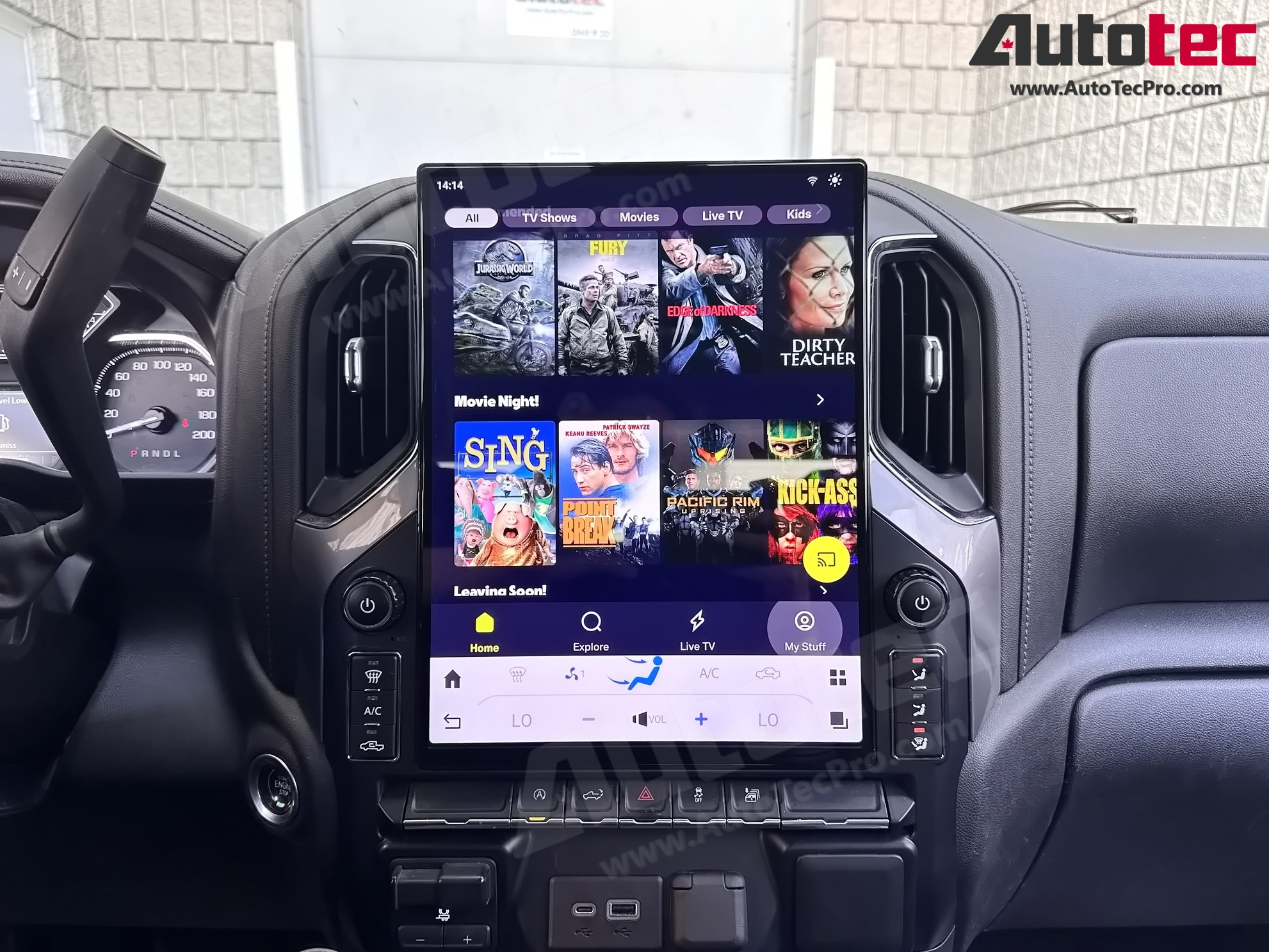Chevrolet Silverado / GMC Sierra (2019 – 2026) 15.6″ IPS QHD 2K Touch-Screen Navigation & Infotainment System | Android 13 | GPS | BT | Wifi | CarPlay | Onstar | 4G LTE