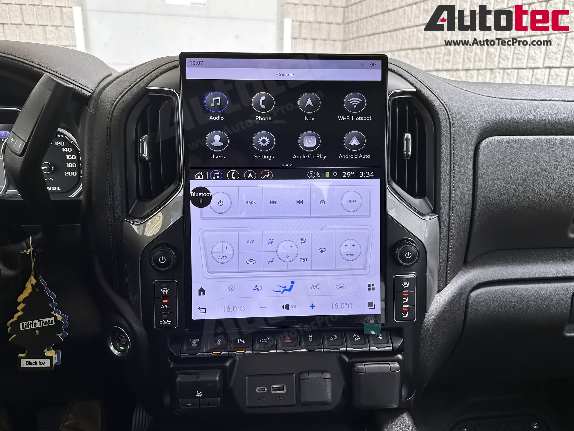 Chevrolet Silverado / GMC Sierra (2019 – 2024) 15.6″ IPS QHD 2K Touch-Screen Navigation & Infotainment System | Android 13 | GPS | BT | Wifi | CarPlay | Onstar | 4G LTE