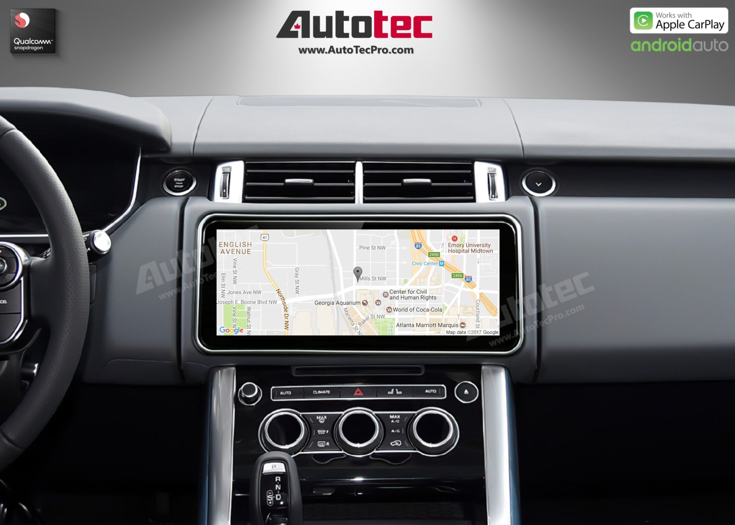 Land Rover Range Rover Sport (2014 – 2017) 12.3″ HD IPS Touch-Screen Navigation & Infotainment System | Android 13 | GPS | BT | Wifi | CarPlay | Bosch | Harman | 4G LTE