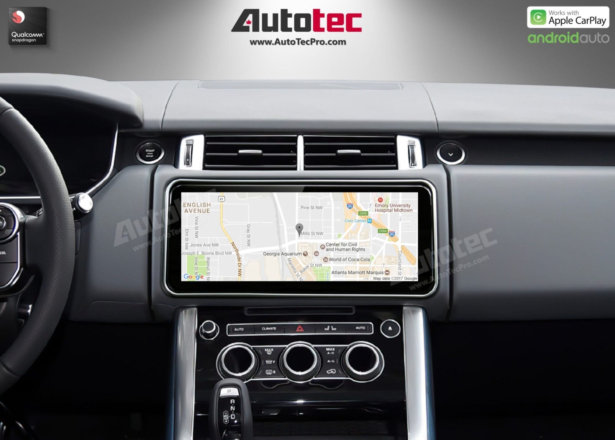 Land Rover Range Rover Sport (2013 – 2018) 12.3″ HD IPS Touch-Screen Navigation & Infotainment System | Android 14 | GPS | BT | Wifi | CarPlay | Bosch | Harman | 4G LTE