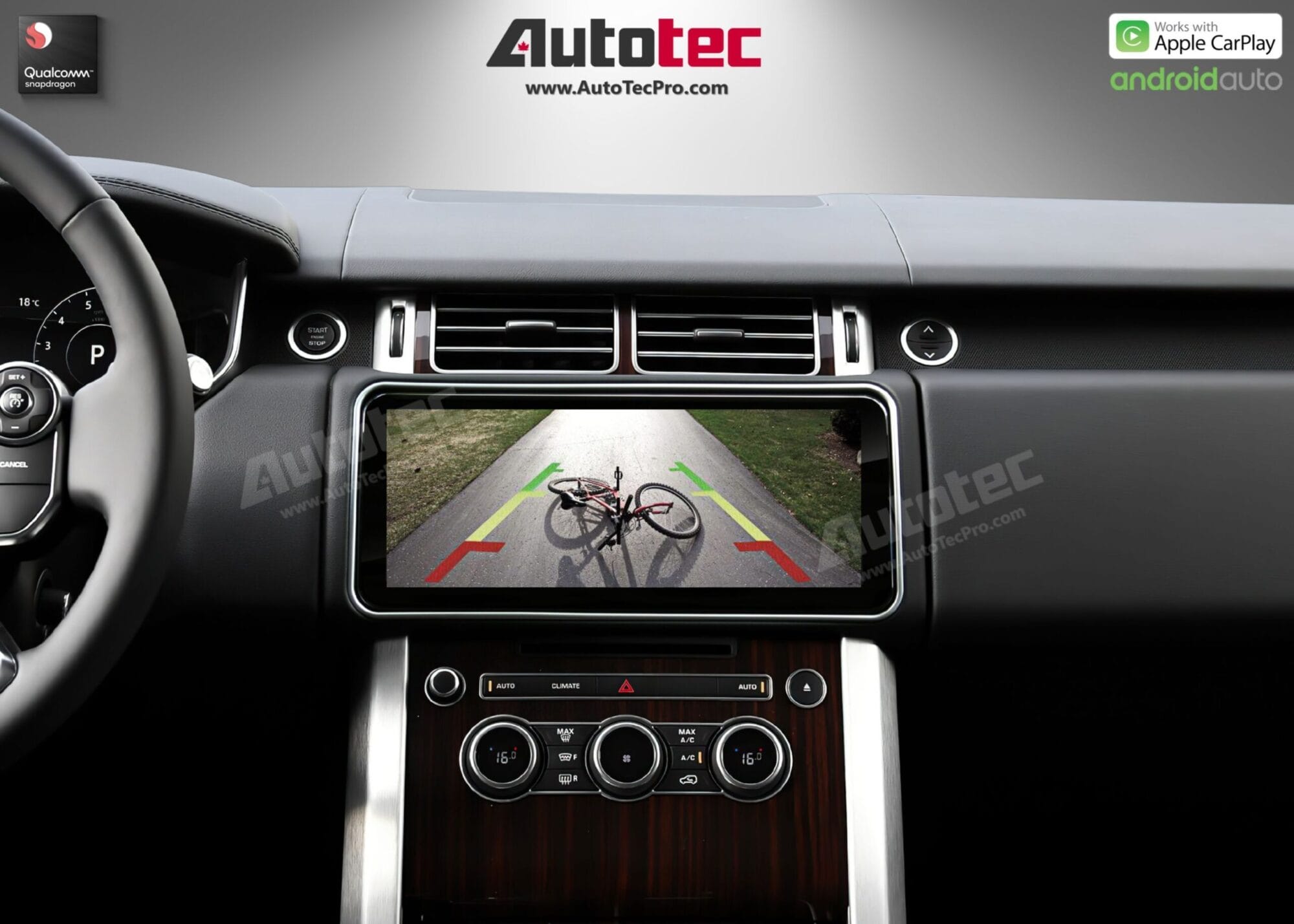 Land Rover Range Rover Vogue (2013 – 2018) 12.3″ HD IPS Touch-Screen Navigation & Infotainment System | Android 14 | GPS | BT | Wifi | CarPlay | Bosch | Harman | 4G LTE