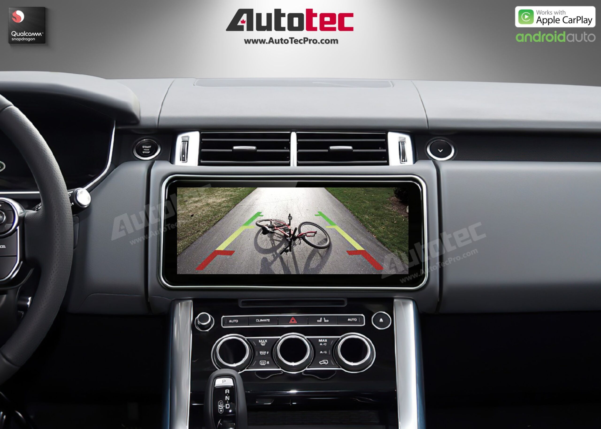 Land Rover Range Rover Sport (2014 – 2017) 12.3″ HD IPS Touch-Screen Navigation & Infotainment System | Android 13 | GPS | BT | Wifi | CarPlay | Bosch | Harman | 4G LTE