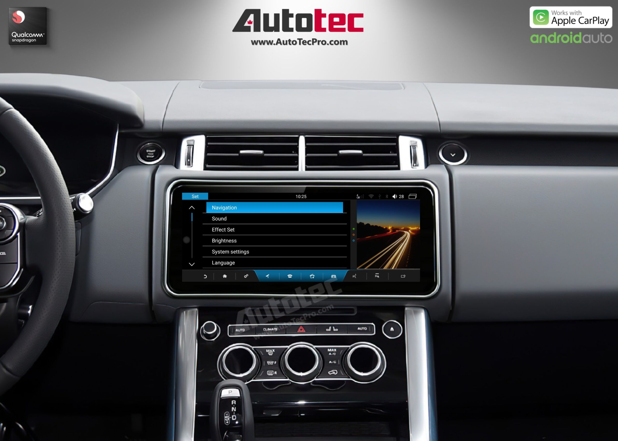 Land Rover Range Rover Sport (2014 – 2017) 12.3″ HD IPS Touch-Screen Navigation & Infotainment System | Android 13 | GPS | BT | Wifi | CarPlay | Bosch | Harman | 4G LTE