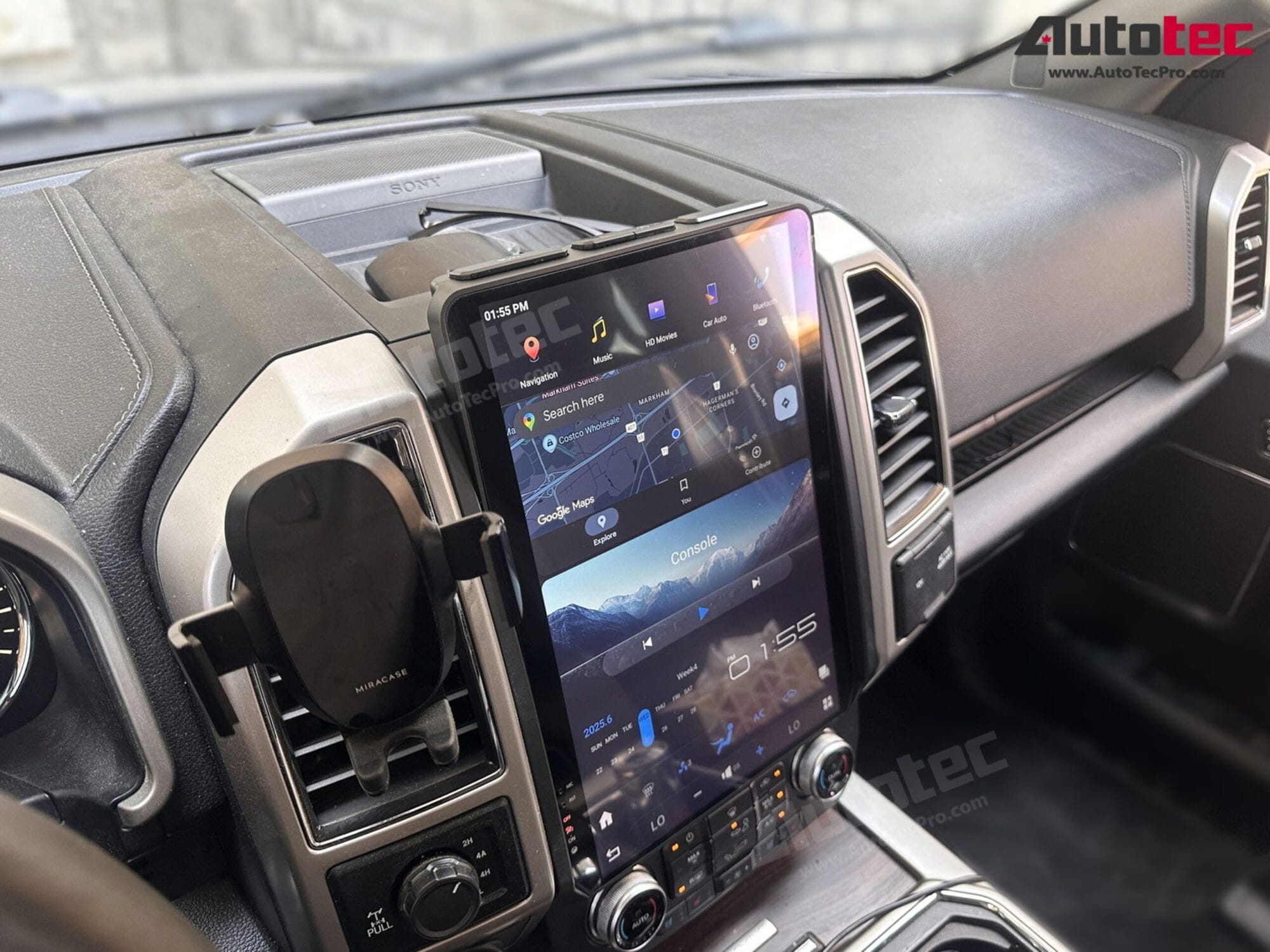 Ford F250 | F350 | F450 (2017 – 2022) 14.4″ IPS QHD 2K Touch-Screen Navigation & Infotainment System | Android 13 | GPS | BT | Wifi | CarPlay | SYNC | 4G LTE