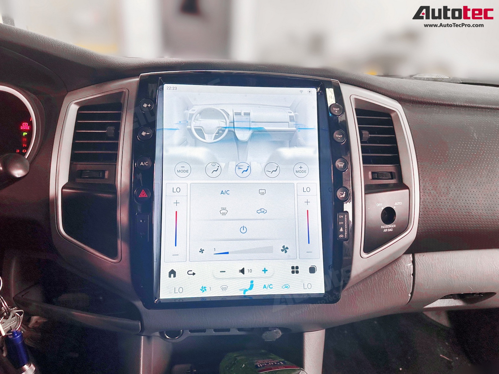 Toyota Tacoma (2005 – 2015) 12.1″ HD Touch-Screen Android Navigation System | Android 13 | GPS | BT | WiFi | Camera | CarPlay