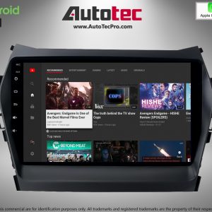 Hyundai Santa Fe / IX45 (2013 – 2018) OEM FIT HD Touch-Screen Android Navigation System | GPS | BT | Wifi | CarPlay | CAMERA