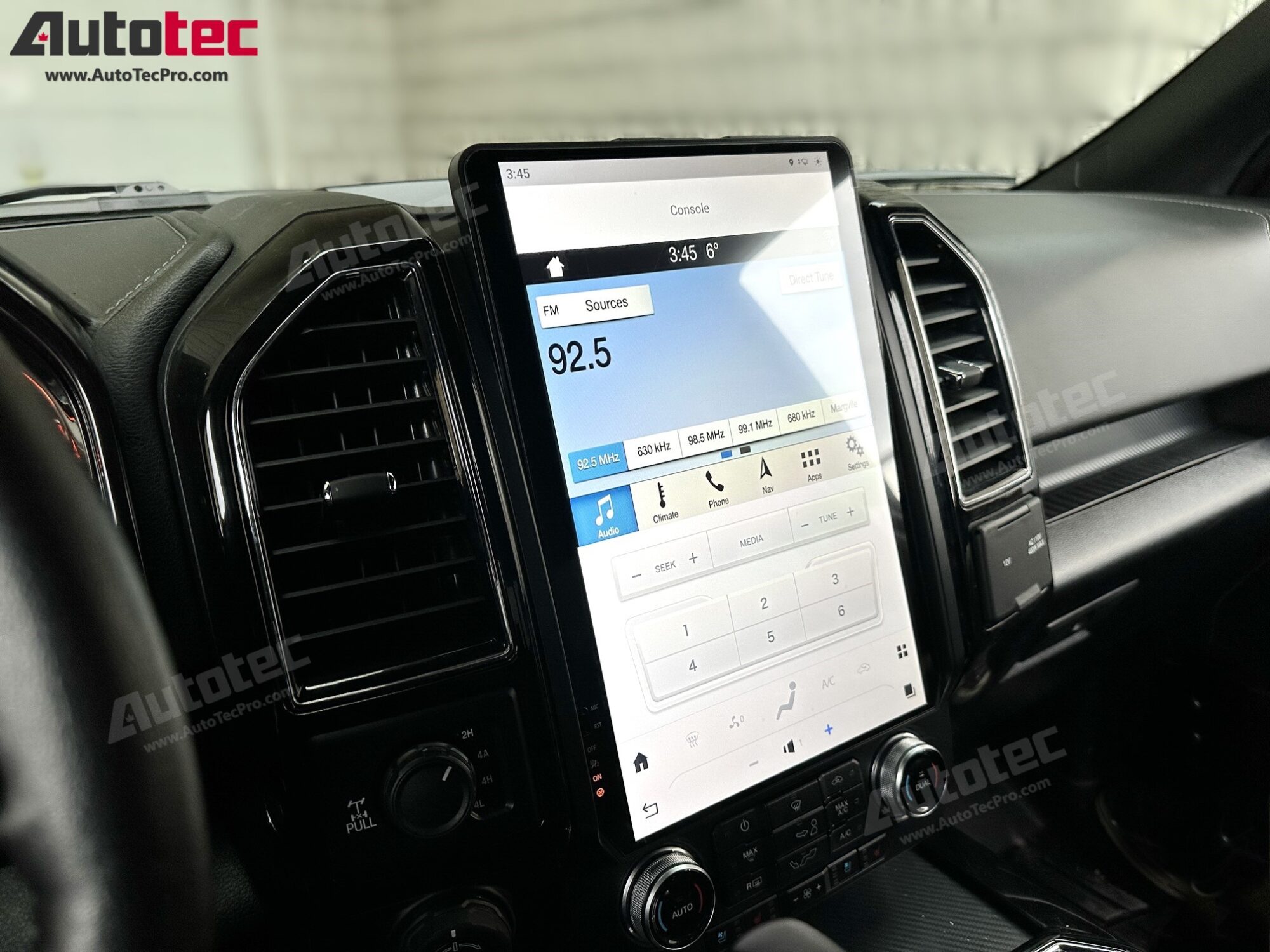 Ford F150 (2015 – 2021) 14.4″ IPS QHD 2K Touch-Screen Navigation & Infotainment System | Android 13 | GPS | BT | Wifi | CarPlay | SYNC | 4G LTE