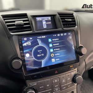 Toyota Highlander (2008 – 2014) OEM FIT 10.1″ HD Touch-Screen Android Navigation System | GPS | BT | Wifi | CarPlay | Camera