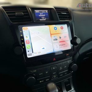 Toyota Highlander (2008 – 2013) 10.1″ HD Touch-Screen Android Navigation System | Android 13 | GPS | BT | WiFi | Camera | CarPlay