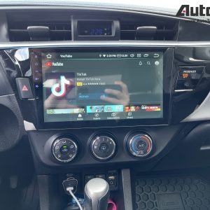 Toyota Corolla (2014 – 2016) 10.1″ HD Touch-Screen Android Navigation System | GPS | BT | WiFi | Camera | CarPlay