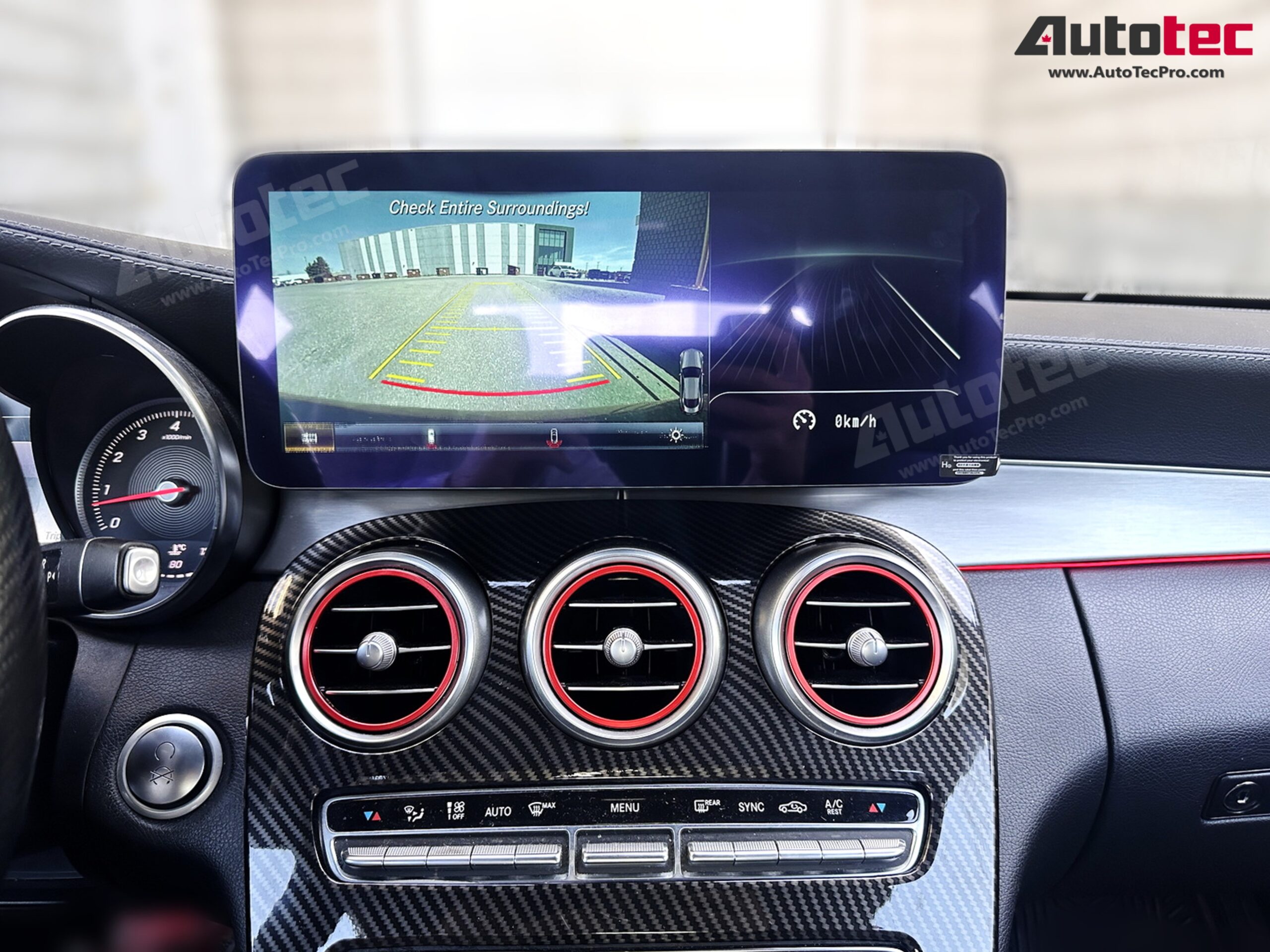 Mercedes-Benz C-Class (2015-2022 | W205) Direct-Fit 10.25″ / 12.3″ OEM-Fit HD IPS Touch-Screen Android Navigation & Infotainment System | Android 14 | GPS | BT | Wifi | 4G LTE | CarPlay