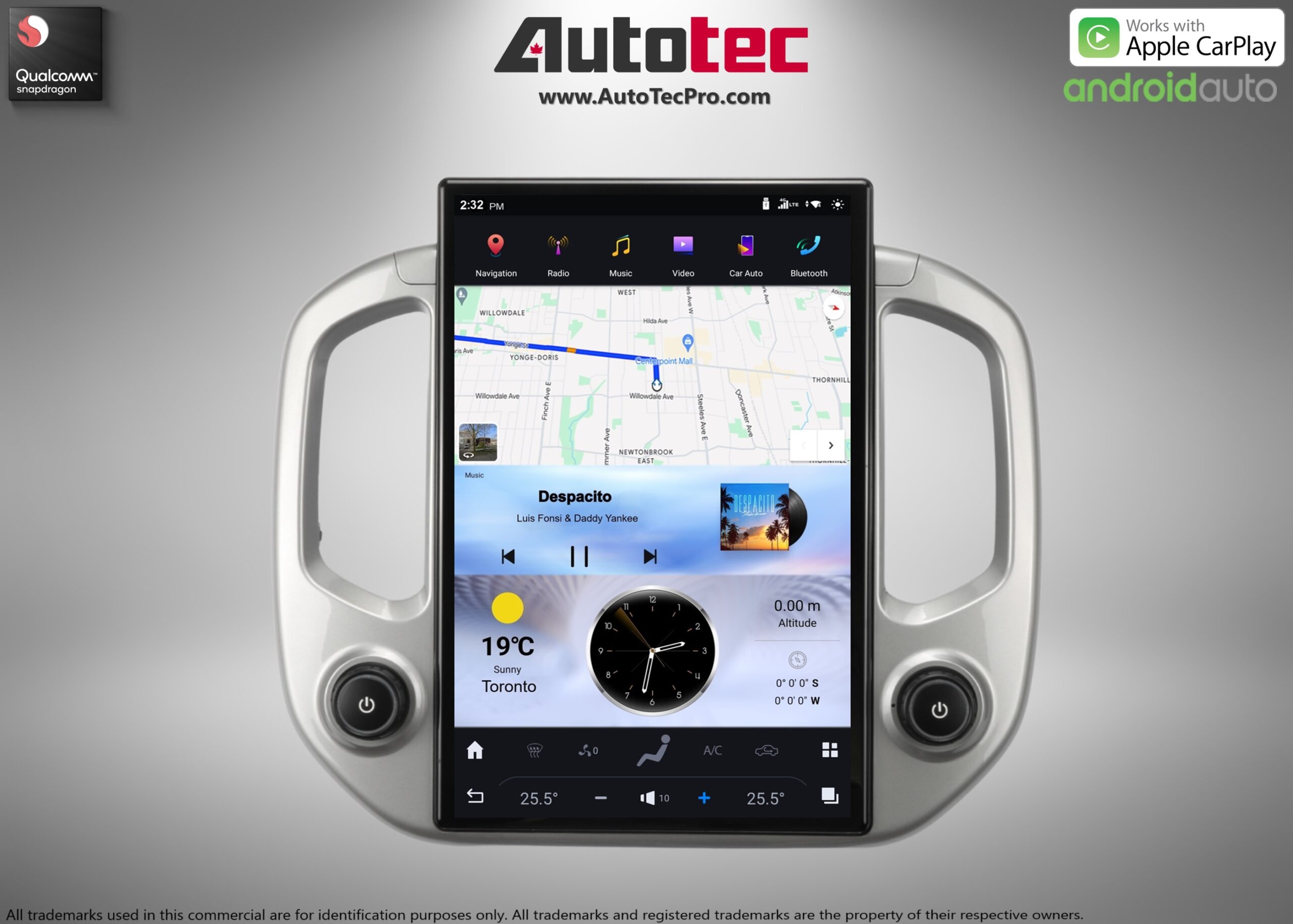 Chevrolet Colorado (2014 – 2023) 14.4″ IPS QHD 2K Touch-Screen Navigation & Infotainment System | Android 13 | GPS | BT | Wifi | CarPlay | Onstar | DSP | 4G LTE