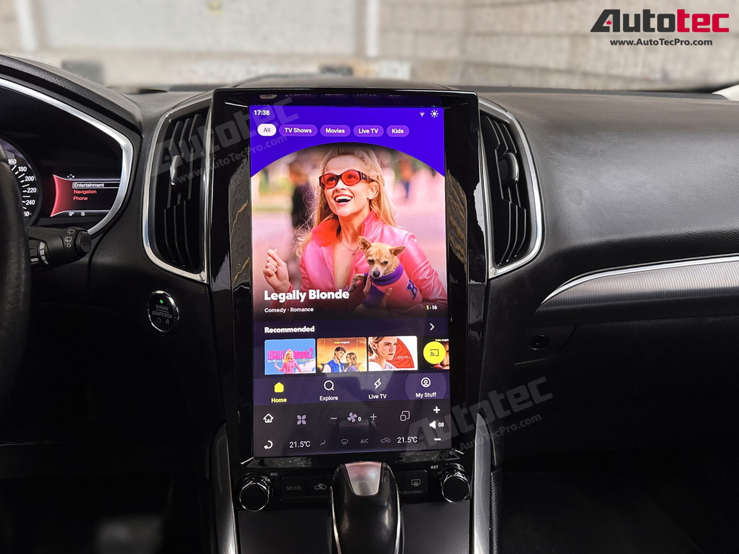 Ford Edge (2015 – 2019) 13.6″ IPS HD Touch-Screen Android Navigation System | Android 11 | GPS | BT | Wifi | CAMERA | CarPlay