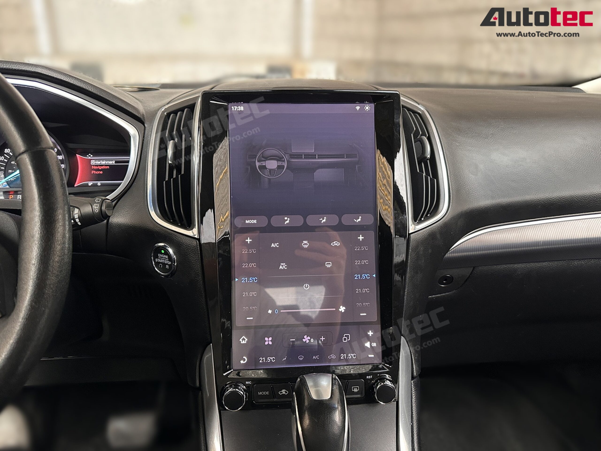 Ford Edge (2015 – 2019) 13.6″ IPS HD Touch-Screen Android Navigation System | Android 11 | GPS | BT | Wifi | CAMERA | CarPlay