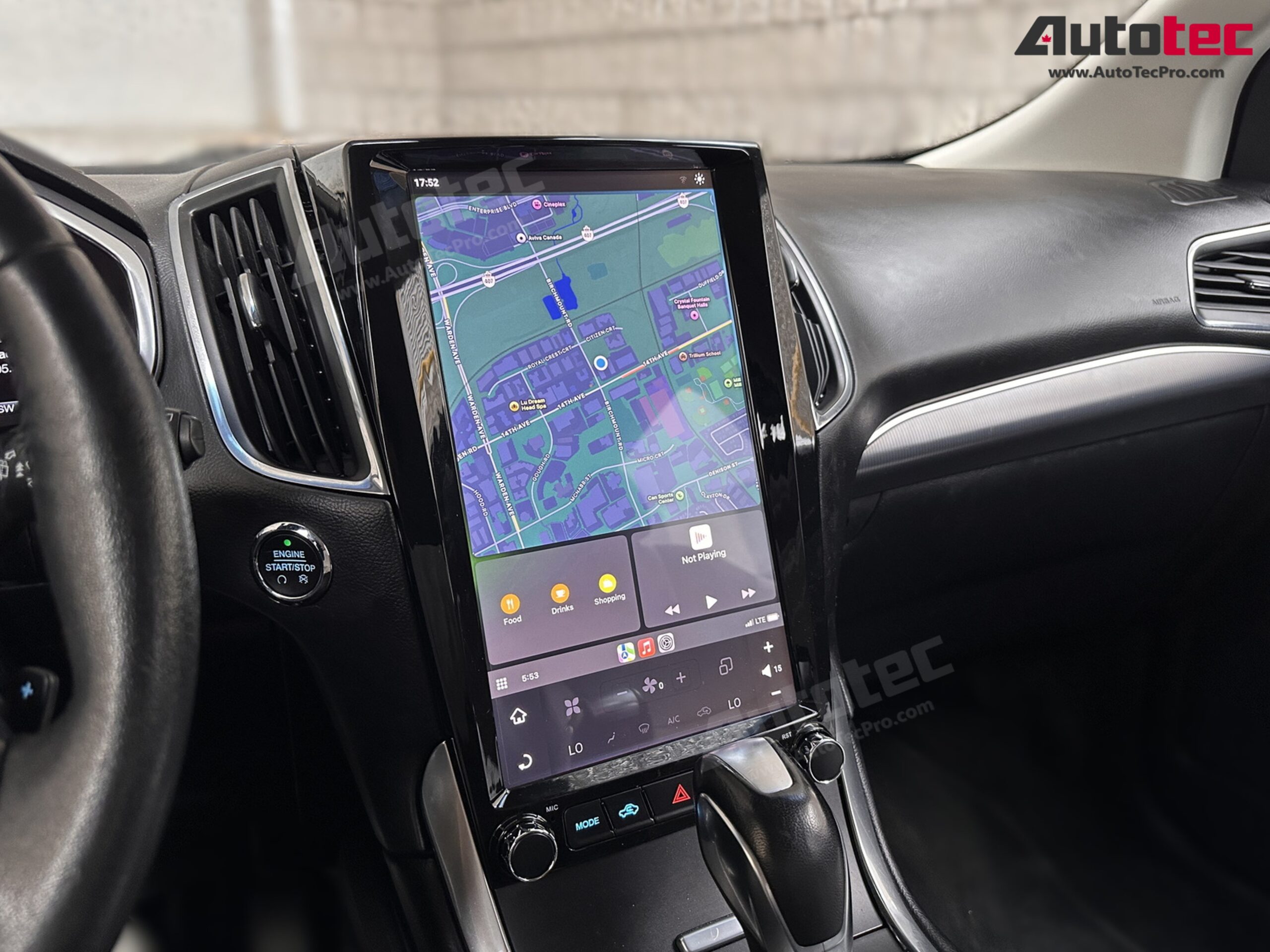 Ford Edge (2015 – 2019) 13.6″ IPS HD Touch-Screen Android Navigation System | Android 11 | GPS | BT | Wifi | CAMERA | CarPlay
