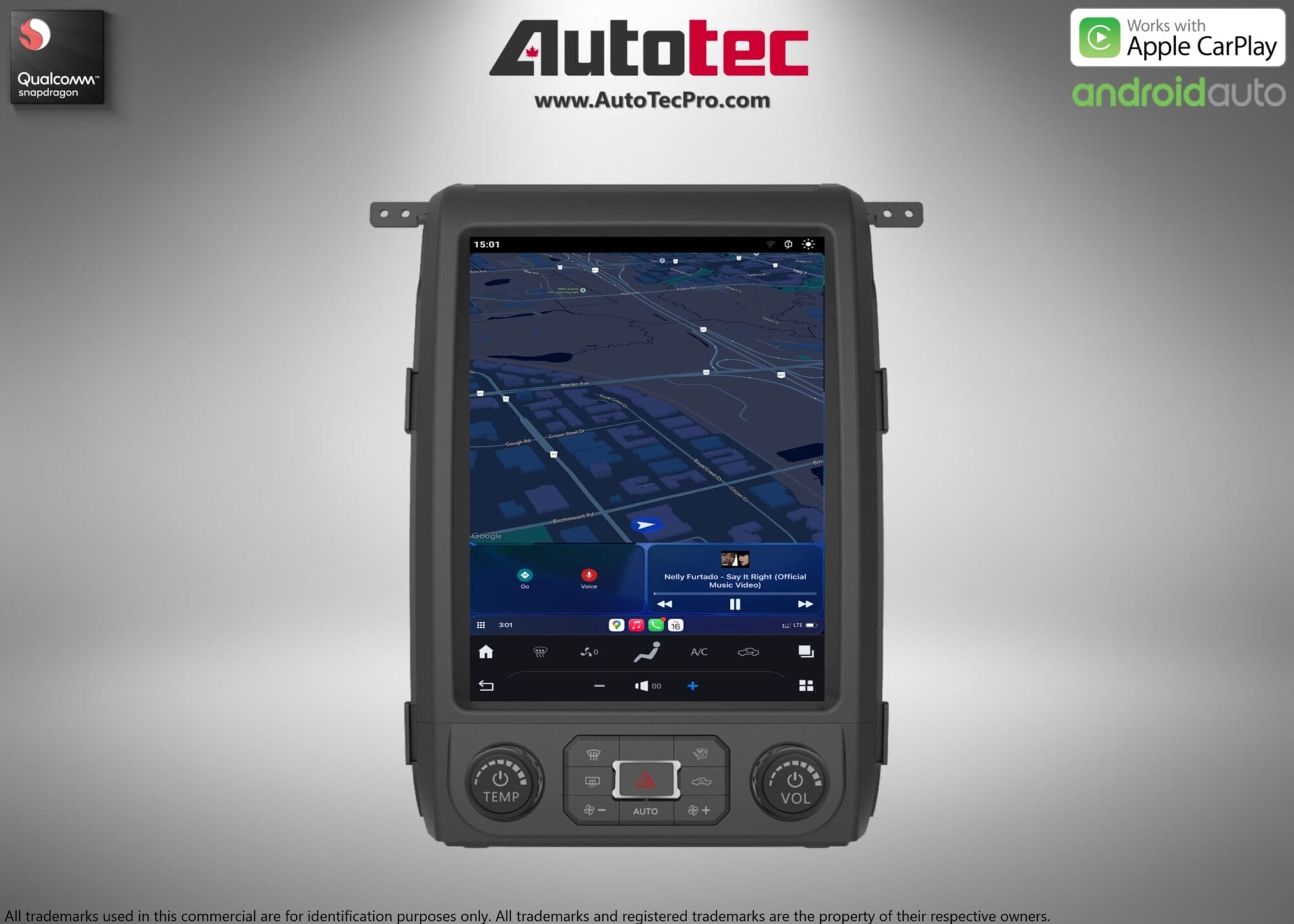 Ford F150 (2013 – 2014) 12.1″ IPS Touch-Screen Android Navigation System | Android 13 | GPS | BT | Wifi | CarPlay | SYNC | 4G LTE