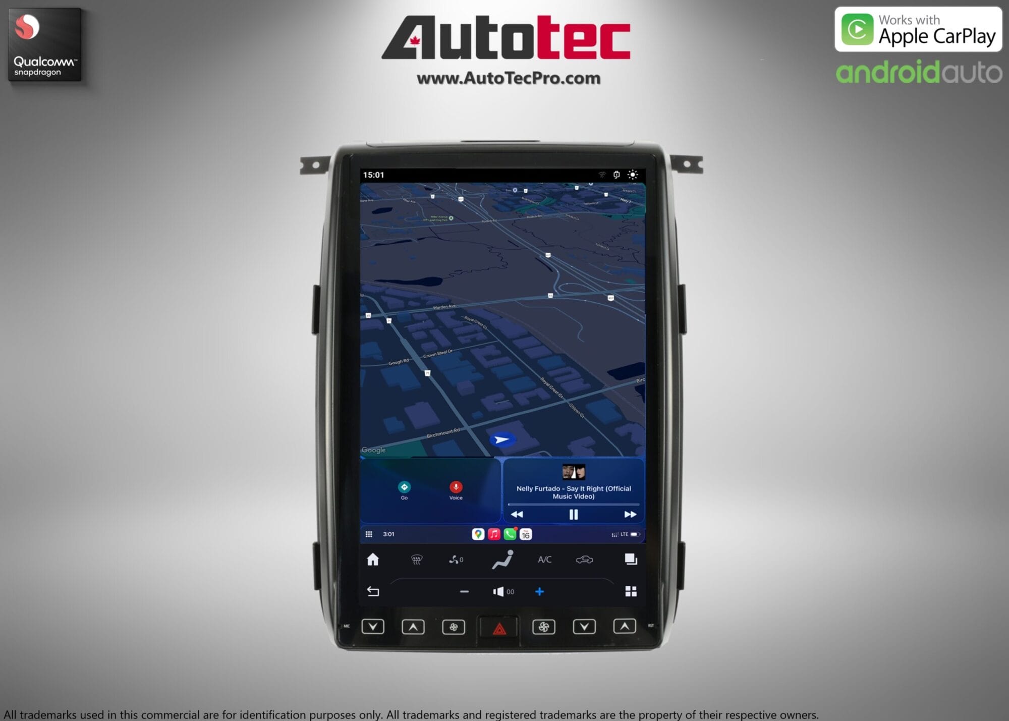 Ford F150 (2013 – 2014) 14.4″ IPS QHD 2K Touch-Screen Android Navigation System | Android 13 | GPS | BT | Wifi | CarPlay | SYNC | 4G LTE