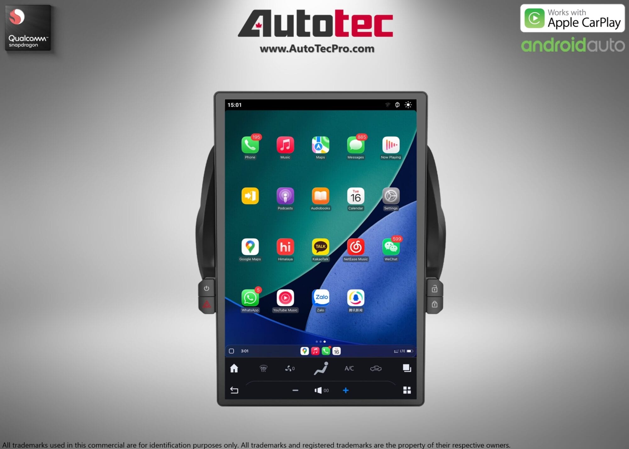 Chevrolet Camaro (2010 – 2015) 14.5″ IPS QHD 2K Touch-Screen Android Navigation System | Android 13 | GPS | BT | Wifi | CarPlay | Android Auto | 4G LTE