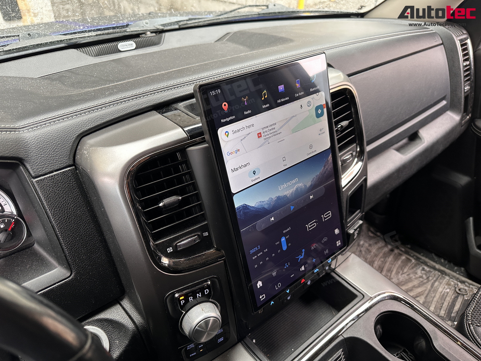 Dodge RAM (2013 – 2018) 14.4″ IPS QHD 2K Touch-Screen Android Navigation System | Android 13 | GPS | BT | Wifi | CarPlay | Android Auto | 4G LTE