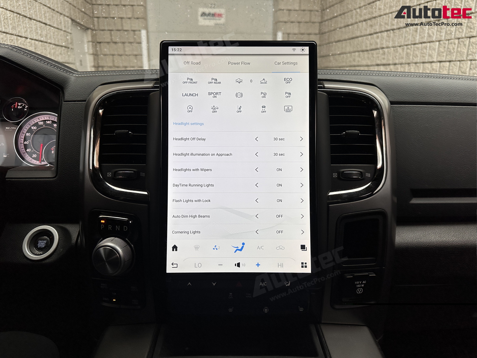 Dodge RAM (2013 – 2018) 14.4″ IPS QHD 2K Touch-Screen Android Navigation System | Android 13 | GPS | BT | Wifi | CarPlay | Android Auto | 4G LTE