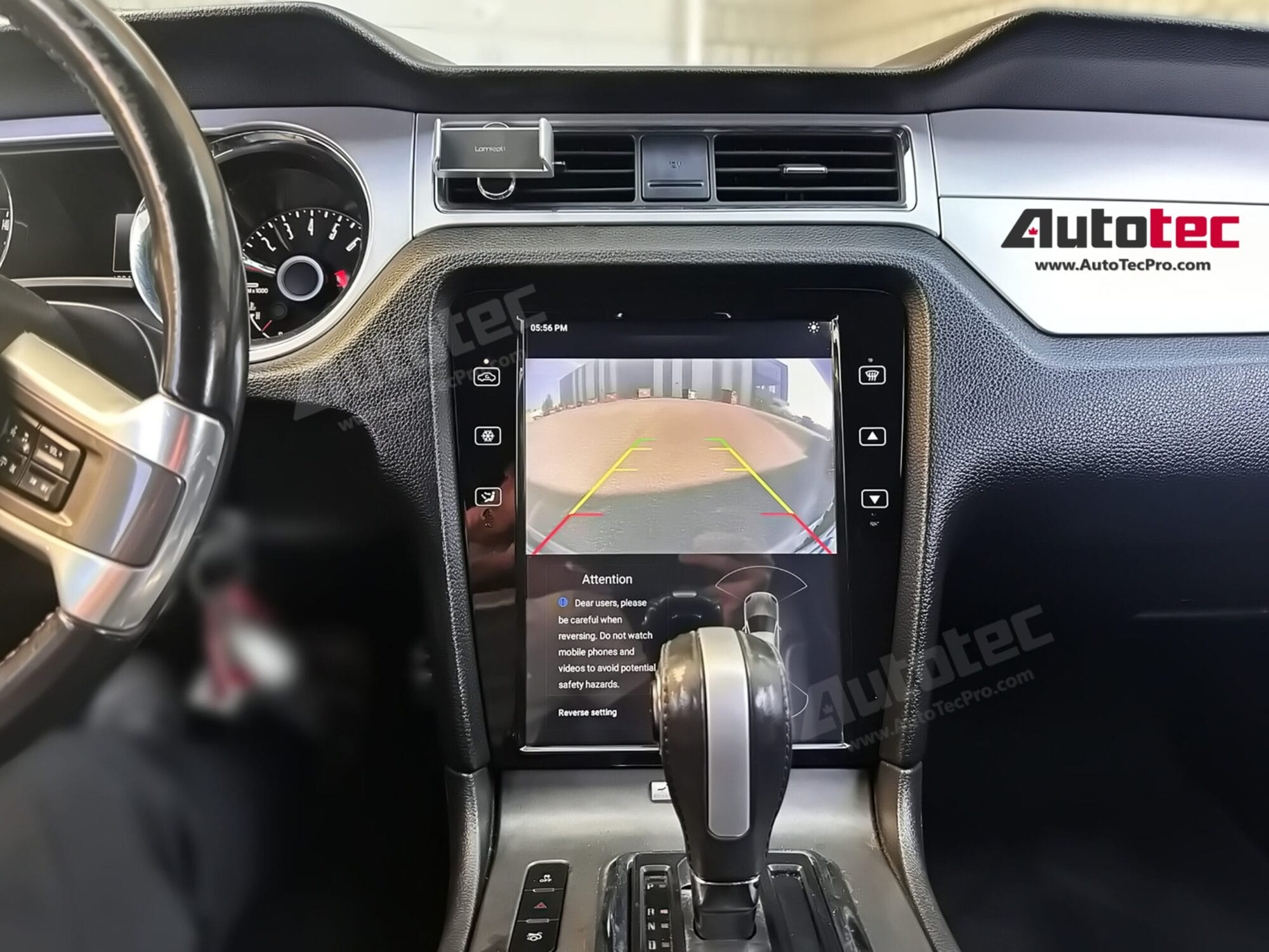 Ford Mustang (2010 – 2014)  12.1″ HD Touch-Screen Navigation & Infotainment System | Android 13 | GPS | BT | WiFi | Camera | CarPlay