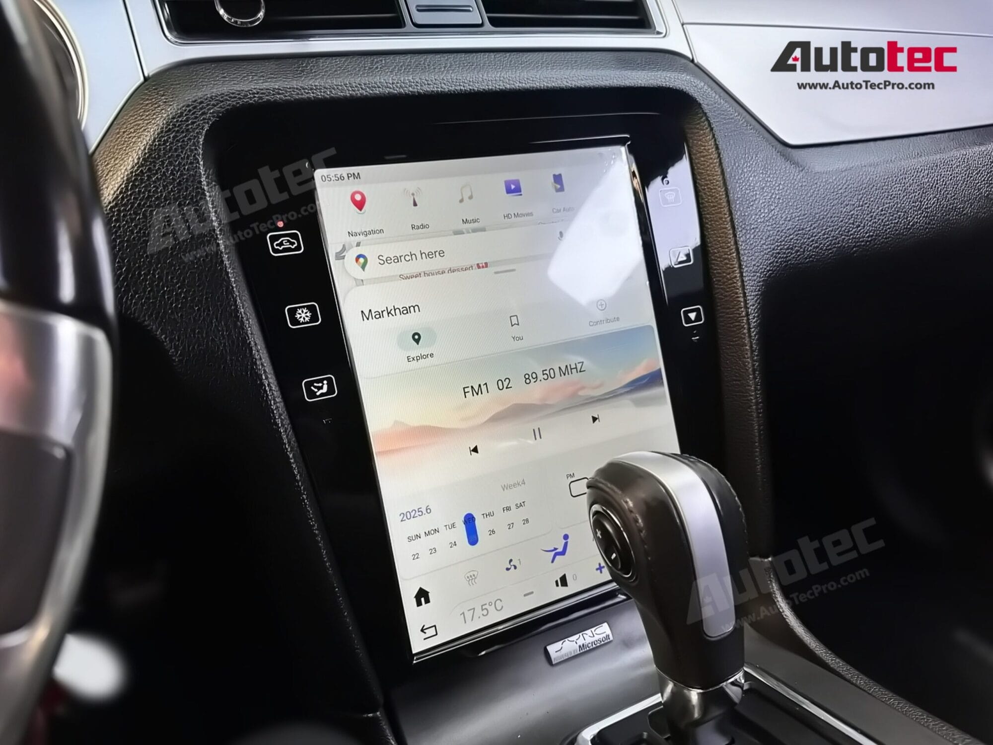 Ford Mustang (2010 – 2014)  12.1″ HD Touch-Screen Navigation & Infotainment System | Android 13 | GPS | BT | WiFi | Camera | CarPlay